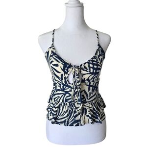Patrons Of Peace Tank With Cutout Front Piece Size Small